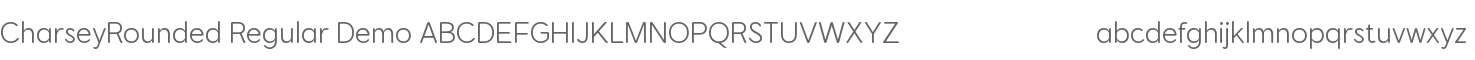 Charsey Rounded Demo