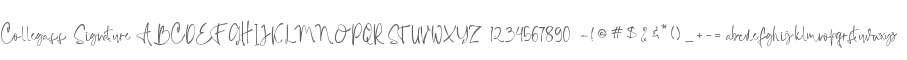 Collegass Signature