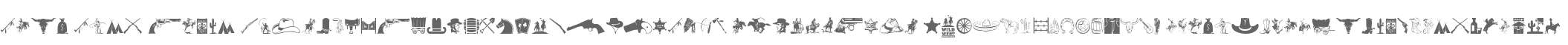 Wild West Icons