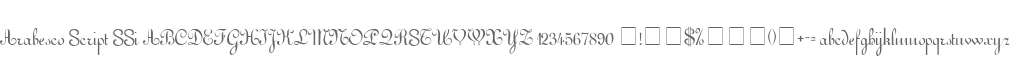 Arabesco Script SSi