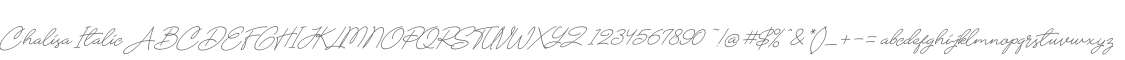 Chalisa Italic