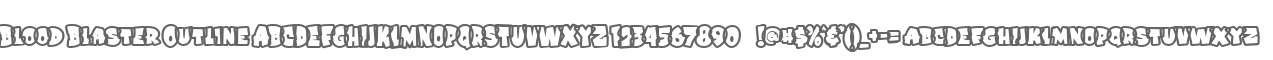 Blood Blaster Outline
