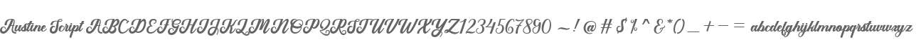 Austine Script