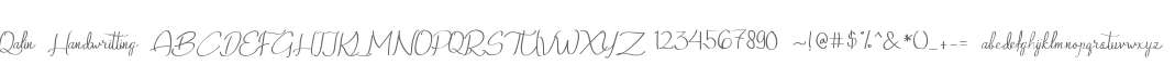 Qalin Handwritting