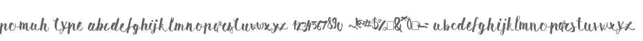 Pomah Type