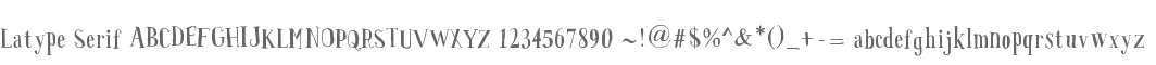 Latype Serif
