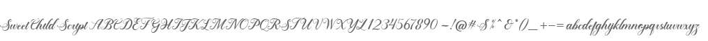 Sweet Child Script
