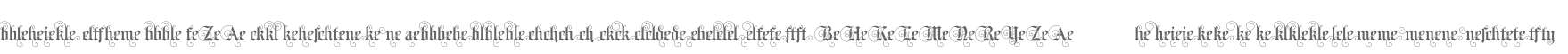 Black Swan BF W90 Ligatures