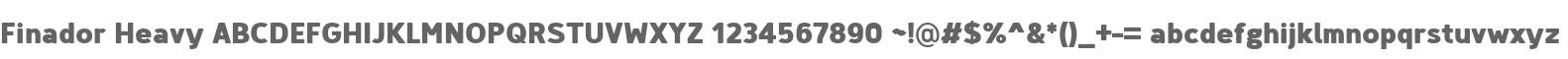Finador Heavy
