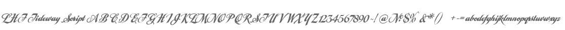 LHF Tideway Script