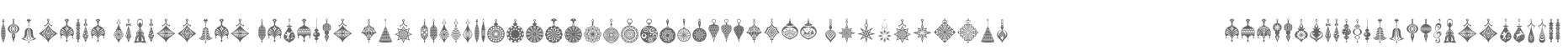 Fontazia Christmas Baubles W95