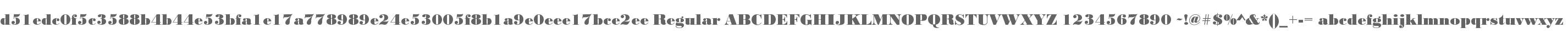 d51edc0f5c3588b4b44e53bfa1e17a778989e24e53005f8b1a9e0eee17bce2ee Regular
