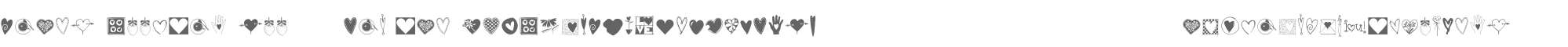 Heart Doodles Too W95 Regular