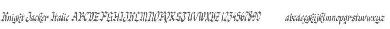 Knight Jacker Italic