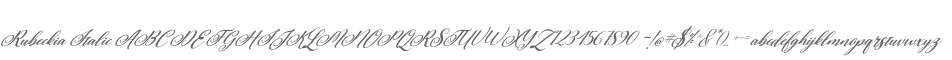 Rubeckia Italic