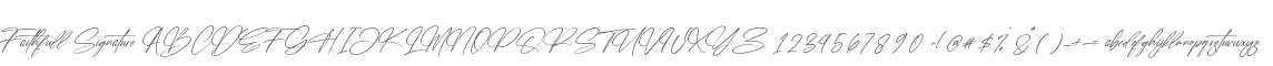 Faithfull Signature