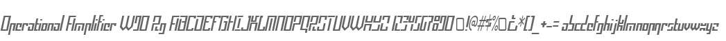 Operational Amplifier W90 Rg
