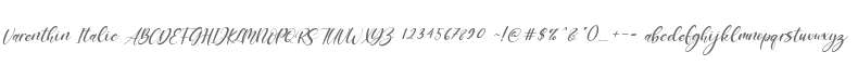 Varenthin Italic