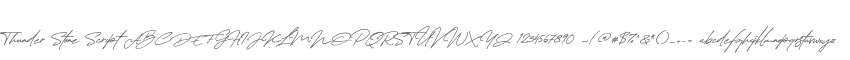 Thunder Stone Script