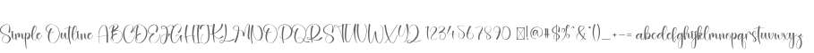 Simple Outline