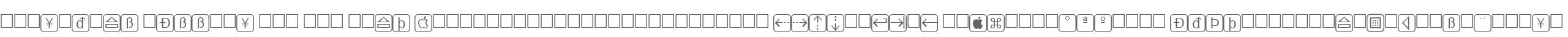 PIXymbols Passkey W95 Two Bold
