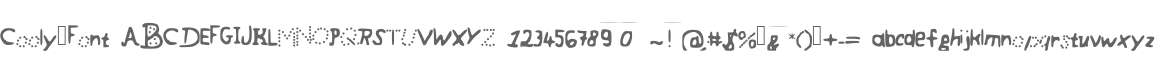 Cooly_Font
