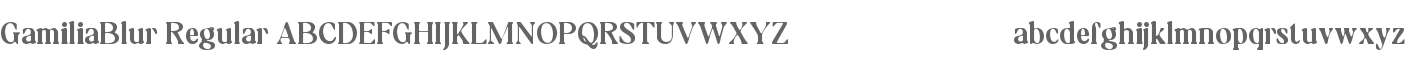 Gamilia Blur Demo