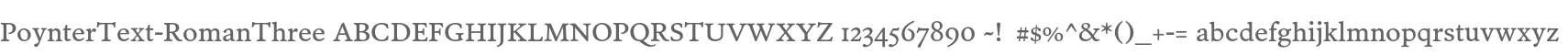 PoynterText-RomanThree