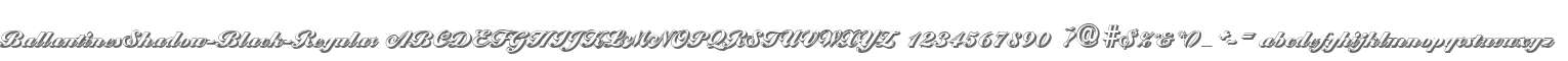 BallantinesShadow-Black-Regular