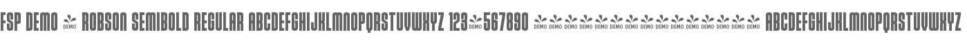 FSP DEMO - Robson Semibold