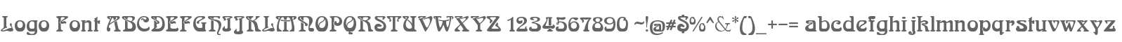 Logo Font