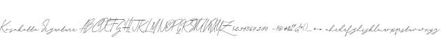 Kosakatta Signature