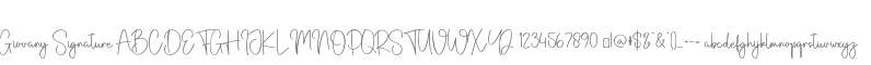 Giovany Signature
