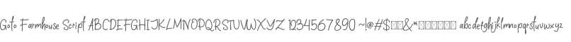 Goto Farmhouse Script
