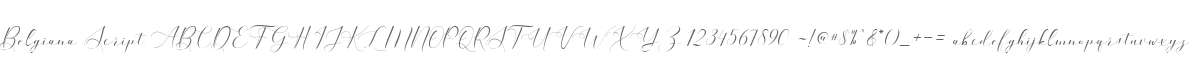 Belgiana Script