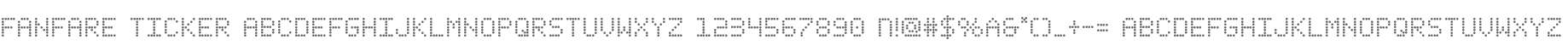 Fanfare Ticker