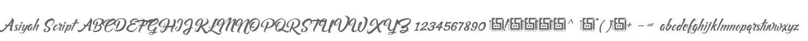 Asiyah Script