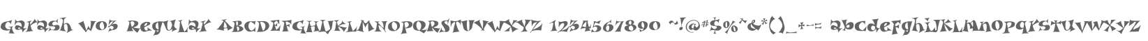 Garash W03 Regular