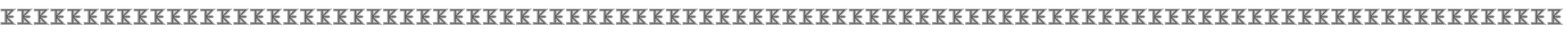 The KISS Font