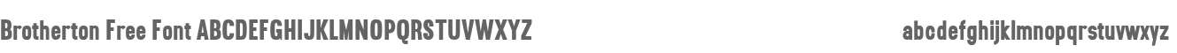 Brotherton Free Font