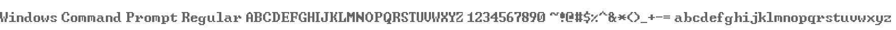 Windows Command Prompt Regular