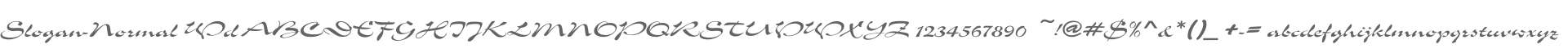 Slogan-Normal Wd