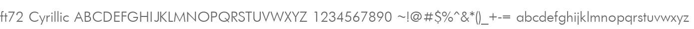ft72 Cyrillic