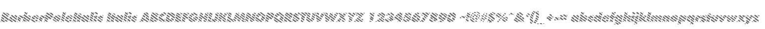 BarberPoleItalic Italic