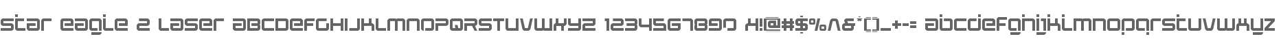 Star Eagle 2 Laser