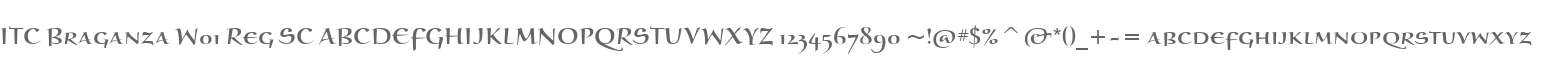 ITC Braganza W01 Reg SC