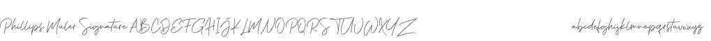 Phillips Muler Signature