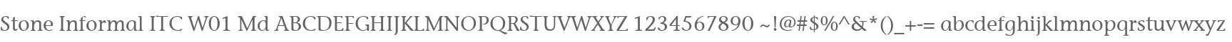 Stone Informal ITC W01 Md