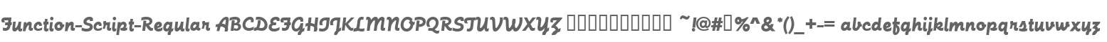 Function-Script-Regular