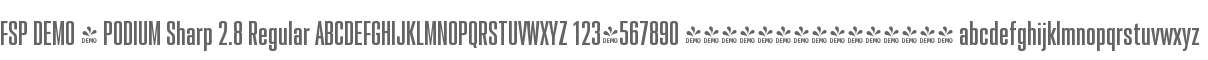 FSP DEMO - PODIUM Sharp 2.8
